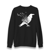 Crows in Tales Unisex Black Sweatshirt - Premium  from W.E.N.S. WIND - Just 10990! Shop now at W.E.N.S. WIND