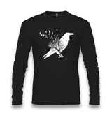 Crows in Tales Unisex Black Longsleeve - Premium  from W.E.N.S. WIND - Just 7990! Shop now at W.E.N.S. WIND