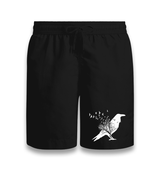 Crows in Tales Black Shorts - Premium  from W.E.N.S. WIND - Just 7990! Shop now at W.E.N.S. WIND