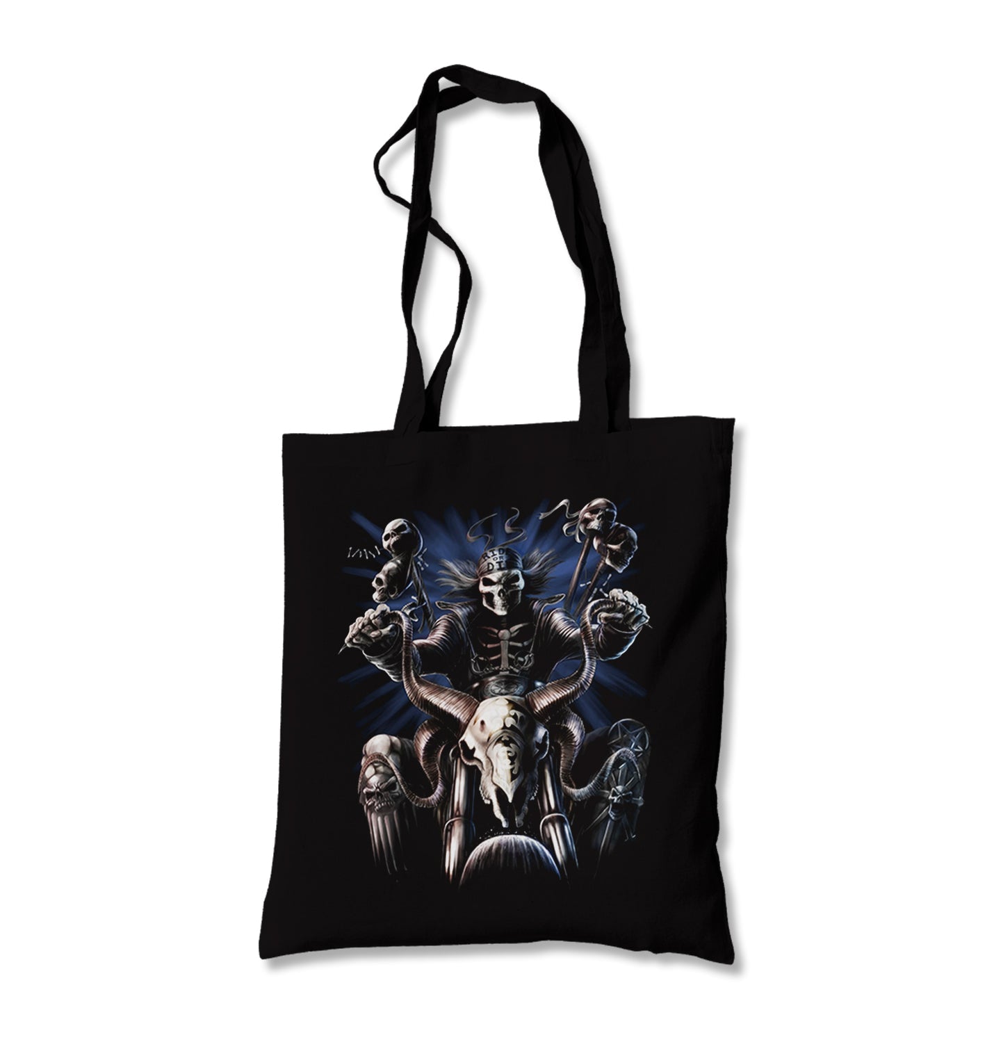 Motorcycle - Ride Or Die Canvas Totebag - Premium  from Wenswind - Just 4990! Shop now at W.E.N.S. WIND