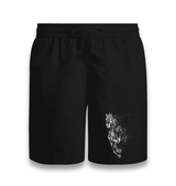 Horse Splash Art Black Shorts - Premium  from W.E.N.S. WIND - Just 7990! Shop now at W.E.N.S. WIND