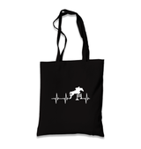 Horse X Black Canvas Totebag - Premium  from W.E.N.S. WIND - Just 4990! Shop now at W.E.N.S. WIND