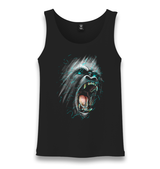 Gorilla roar Unisex Black Tank Top - Premium  from W.E.N.S. WIND - Just 6490! Shop now at W.E.N.S. WIND