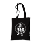 Charlie Chaplin-Dog's Life Black Canvas Totebag - Premium  from W.E.N.S. WIND - Just 4990! Shop now at W.E.N.S. WIND