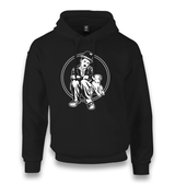 Charlie Chaplin-Dog's Life Unisex Black Hoodie - Premium  from W.E.N.S. WIND - Just 11990! Shop now at W.E.N.S. WIND