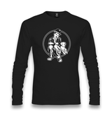 Charlie Chaplin-Dog's Life Unisex Black Longsleeve - Premium  from W.E.N.S. WIND - Just 7990! Shop now at W.E.N.S. WIND