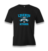 Legends Born in October-Arrow Men's Black Tshirt - Premium  from W.E.N.S. WIND - Just 6490! Shop now at W.E.N.S. WIND