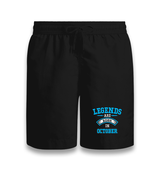 Legends Born in October-Arrow Black Shorts - Premium  from W.E.N.S. WIND - Just 7990! Shop now at W.E.N.S. WIND