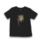 Leopard Kid's Black T-shirt - Premium  from W.E.N.S. WIND - Just 5990! Shop now at W.E.N.S. WIND