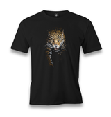 Leopard Men's Black Tshirt - Premium  from W.E.N.S. WIND - Just 6490! Shop now at W.E.N.S. WIND