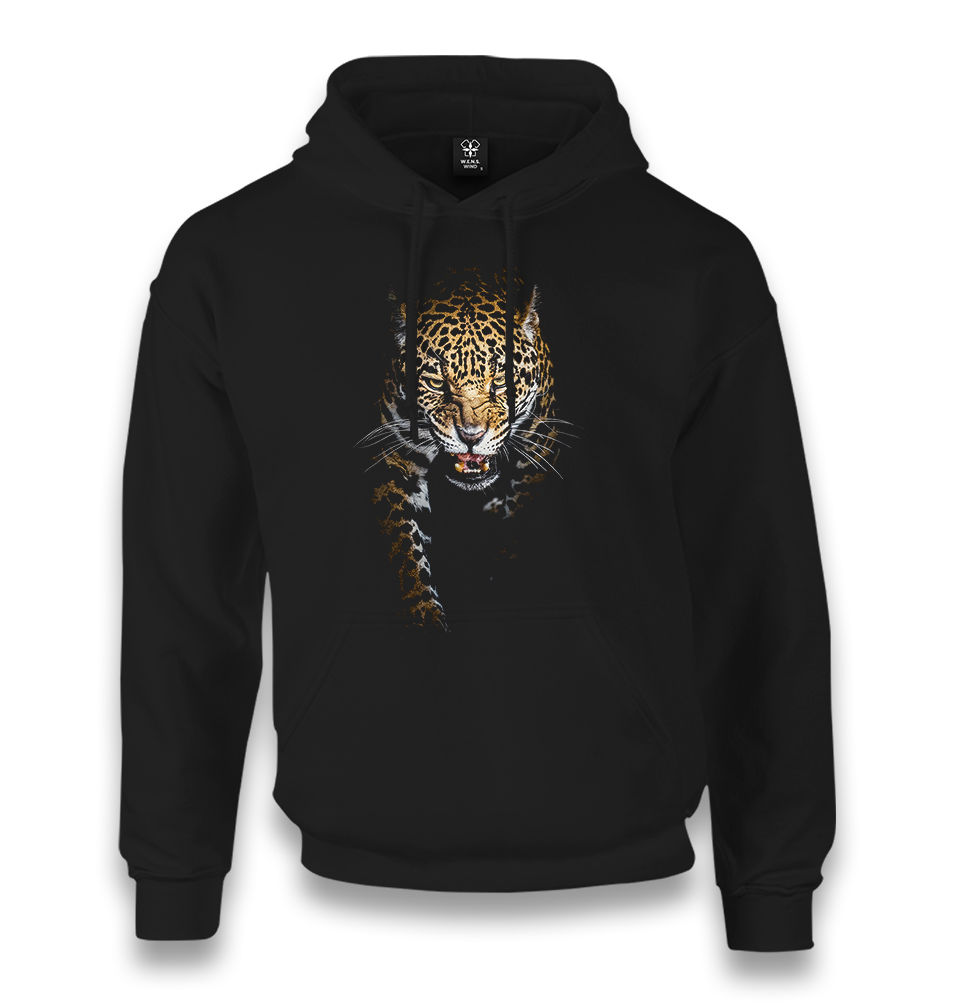 Leopard Unisex Black Hoodie - Premium  from W.E.N.S. WIND - Just 11990! Shop now at W.E.N.S. WIND