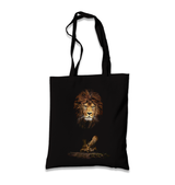 Lion I Black Canvas Totebag - Premium  from W.E.N.S. WIND - Just 4990! Shop now at W.E.N.S. WIND