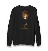 Lion I Unisex Black Sweatshirt - Premium  from W.E.N.S. WIND - Just 10990! Shop now at W.E.N.S. WIND