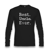 Best Uncle Ever Unisex Black Longsleeve - Premium  from W.E.N.S. WIND - Just 7990! Shop now at W.E.N.S. WIND