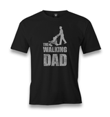 The Walking Dad Men's Black Tshirt - Premium  from W.E.N.S. WIND - Just 6490! Shop now at W.E.N.S. WIND