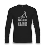 The Walking Dad Unisex Black Longsleeve - Premium  from W.E.N.S. WIND - Just 7990! Shop now at W.E.N.S. WIND