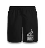 The Walking Dad Black Shorts - Premium  from W.E.N.S. WIND - Just 7990! Shop now at W.E.N.S. WIND