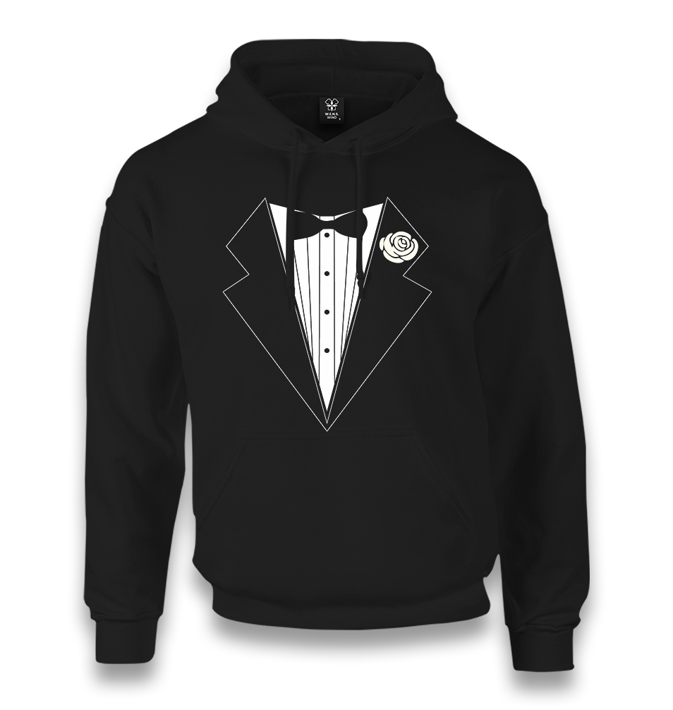 Groom Suit Unisex Black Hoodie - Premium  from W.E.N.S. WIND - Just 11990! Shop now at W.E.N.S. WIND