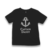 Captain Daddy II Kid's Black T-shirt - Premium  from W.E.N.S. WIND - Just 5990! Shop now at W.E.N.S. WIND