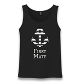 First Mate Unisex Black Tank Top - Premium  from W.E.N.S. WIND - Just 6490! Shop now at W.E.N.S. WIND