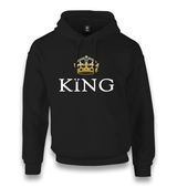 King Unisex Black Hoodie - Premium  from W.E.N.S. WIND - Just 11990! Shop now at W.E.N.S. WIND