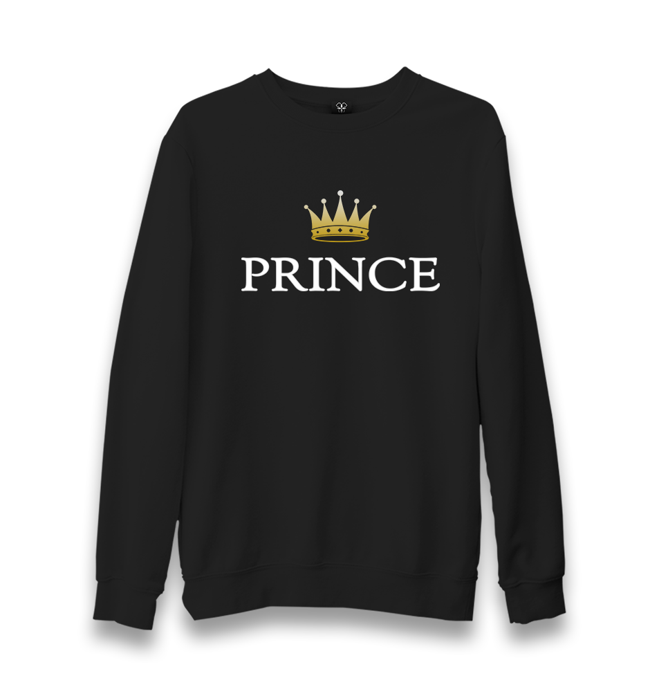 Prince Unisex Black Sweatshirt - Premium  from W.E.N.S. WIND - Just 10990! Shop now at W.E.N.S. WIND