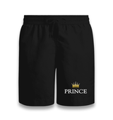 Prince Black Shorts - Premium  from W.E.N.S. WIND - Just 7990! Shop now at W.E.N.S. WIND