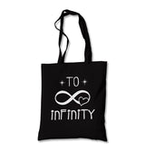 To Infinity Canvas Totebag - Premium  from Wenswind - Just 4990! Shop now at W.E.N.S. WIND