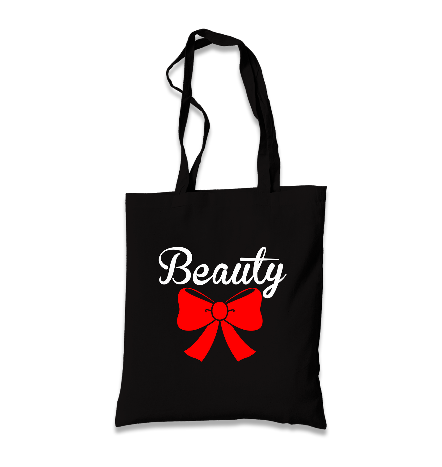 Beauty and the Beast-Beauty  Black Canvas Totebag - Premium  from W.E.N.S. WIND - Just 4990! Shop now at W.E.N.S. WIND