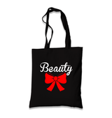 Beauty and the Beast-Beauty  Black Canvas Totebag - Premium  from W.E.N.S. WIND - Just 4990! Shop now at W.E.N.S. WIND