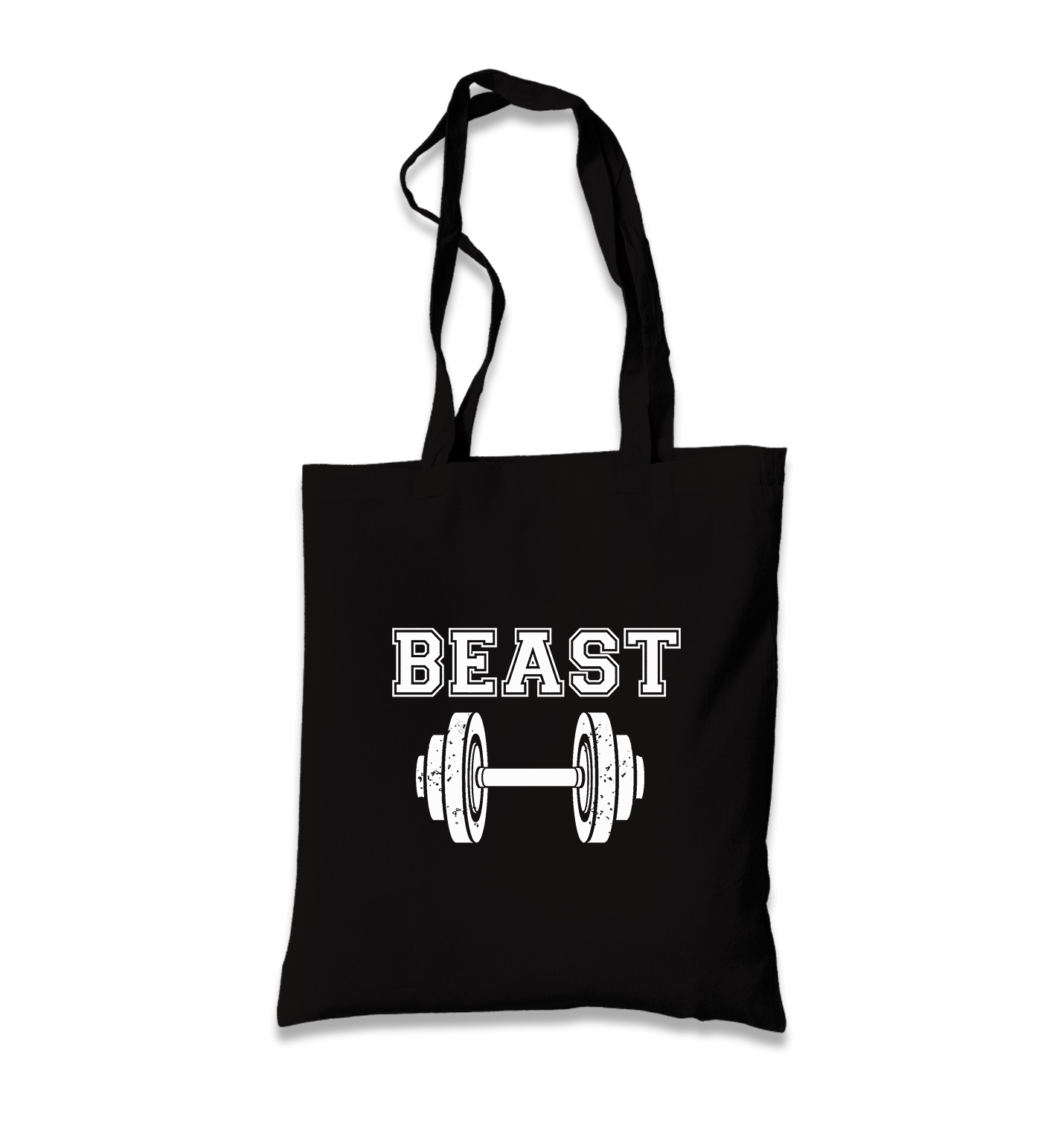 Beauty and the Beast-Beast Black Canvas Totebag - Premium  from W.E.N.S. WIND - Just 4990! Shop now at W.E.N.S. WIND