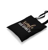 Single and Loving It Black Canvas Totebag - Premium  from W.E.N.S. WIND - Just 4990! Shop now at W.E.N.S. WIND