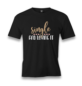 Single and Loving It Men's Black Tshirt - Premium  from W.E.N.S. WIND - Just 6490! Shop now at W.E.N.S. WIND