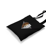 Lion Triangle Black Canvas Totebag - Premium  from W.E.N.S. WIND - Just 4990! Shop now at W.E.N.S. WIND