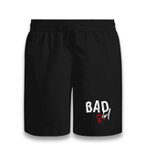 Bad Girl-Sign Black Shorts - Premium  from W.E.N.S. WIND - Just 7990! Shop now at W.E.N.S. WIND