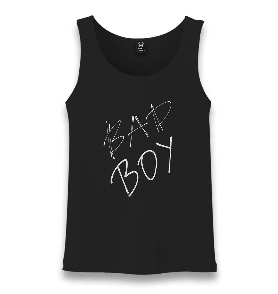 Bad Boy Unisex Black Tank Top - Premium  from W.E.N.S. WIND - Just 6490! Shop now at W.E.N.S. WIND