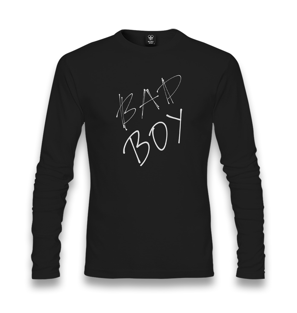 Bad Boy Unisex Black Longsleeve - Premium  from W.E.N.S. WIND - Just 7990! Shop now at W.E.N.S. WIND