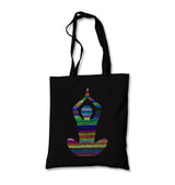 Yoga - Lines Canvas Totebag - Premium  from Wenswind - Just 4990! Shop now at W.E.N.S. WIND