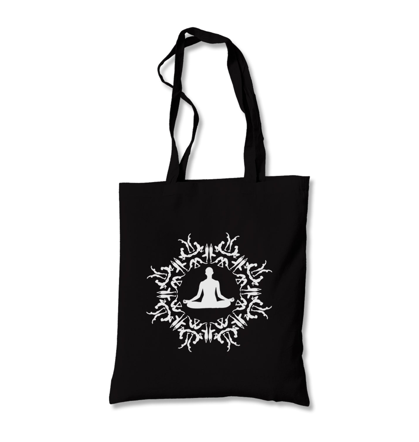 Yoga - Chakra Canvas Totebag - Premium  from Wenswind - Just 4990! Shop now at W.E.N.S. WIND