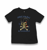 All Seas Pirate - Prepare to be Boarded Kid's Black T-shirt - Premium Kid's T-shirt from W.E.N.S. WIND - Just 5990! Shop now at W.E.N.S. WIND