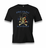 All Seas Pirate - Prepare to be Boarded Men's Black Tshirt - Premium Men's T-shirt from W.E.N.S. WIND - Just 6490! Shop now at W.E.N.S. WIND