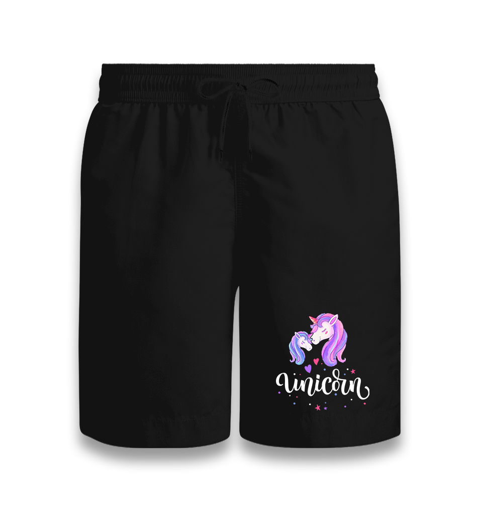 Unicorn Black Shorts - Premium  from W.E.N.S. WIND - Just 7990! Shop now at W.E.N.S. WIND