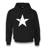 White Star Unisex Black Hoodie - Premium  from W.E.N.S. WIND - Just 11990! Shop now at W.E.N.S. WIND