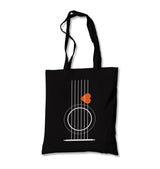 Guitar - Pena Heart Canvas Totebag - Premium  from Wenswind - Just 4990! Shop now at W.E.N.S. WIND