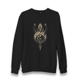 Moon Crown Unisex Black Sweatshirt - Premium  from W.E.N.S. WIND - Just 10990! Shop now at W.E.N.S. WIND