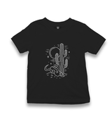 Cactus in the Desert Kid's Black T-shirt - Premium  from W.E.N.S. WIND - Just 5990! Shop now at W.E.N.S. WIND