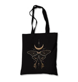 Butterfly And Moon Canvas Totebag - Premium  from Wenswind - Just 4990! Shop now at W.E.N.S. WIND