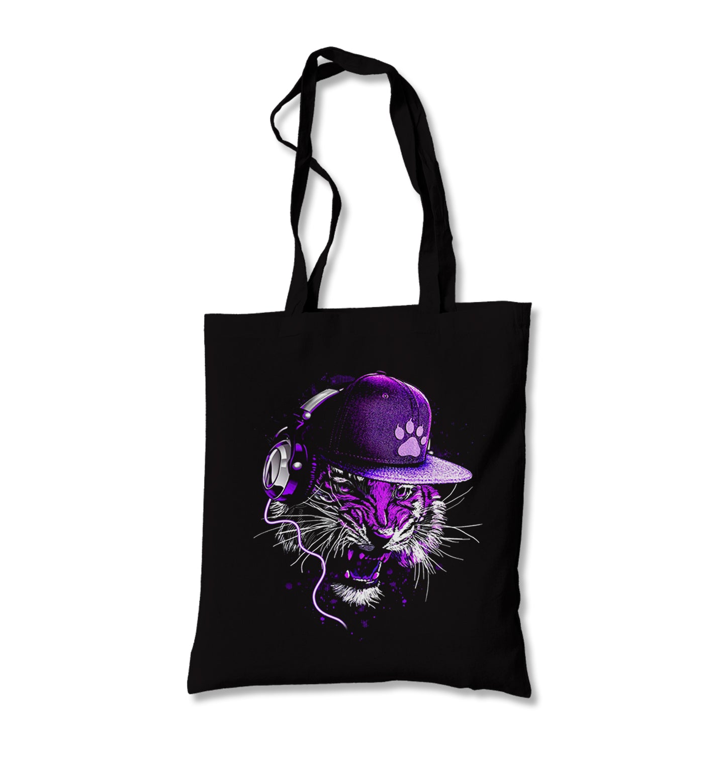 Dj Tiger Claw Canvas Totebag - Premium  from Wenswind - Just 4990! Shop now at W.E.N.S. WIND