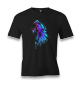 Howling Wild Men's Black Tshirt - Premium  from W.E.N.S. WIND - Just 6490! Shop now at W.E.N.S. WIND