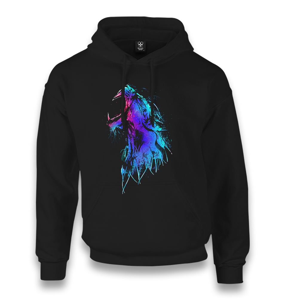 Howling Wild Unisex Black Hoodie - Premium  from W.E.N.S. WIND - Just 11990! Shop now at W.E.N.S. WIND